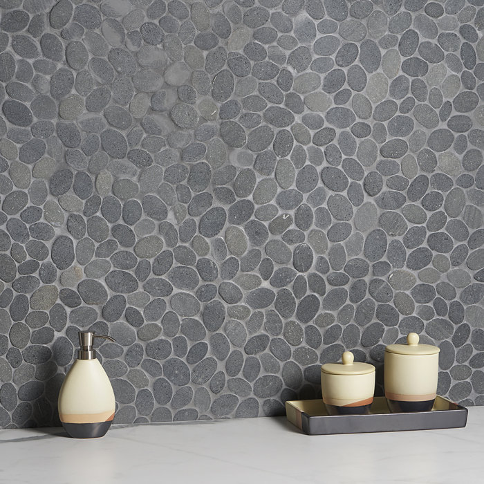 Ivy Hill Tile Countryside Sliced Round 11.81 in. x 11.81 in. Floor and